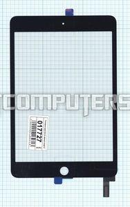 Сенсорное стекло (тачскрин) для Apple iPad mini 4 черное, Диагональ 7.9