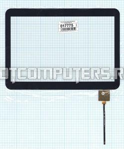 Сенсорное стекло (тачскрин) F-WGJ10154-V2 для планшета Bliss Pad M1002, Explay Scream 3G, XL2 черный