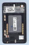Модуль (матрица + тачскрин) для Lenovo A7-50 A3500 черный с серой рамкой, Диагональ 7, 1280x800 (WXGA)