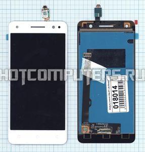 Модуль (матрица + тачскрин) для смартфона Lenovo Vibe S1 Lite белый
