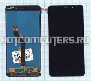 Модуль (матрица + тачскрин) для Xiaomi Mi5S Plus черный, Диагональ 5.7, 1080x1920