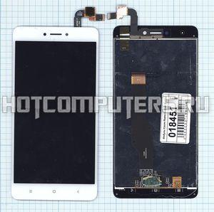 Модуль (матрица + тачскрин) для смартфона Xiaomi Redmi Note 4X белый