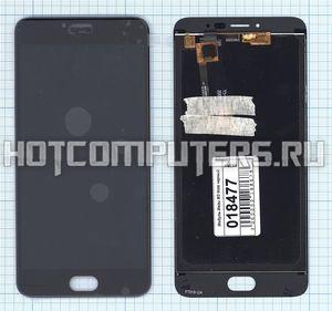 Модуль (матрица + тачскрин) для смартфона Meizu M3 Note M681H черный