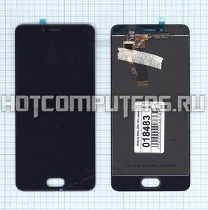 Модуль (матрица + тачскрин) для смартфона Meizu M3s mini черный
