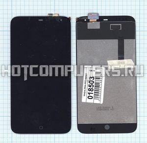 Модуль (матрица + тачскрин) для смартфона Meizu MX3 черный