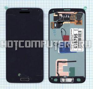 Модуль (матрица + тачскрин) для Samsung Galaxy S5 SM-G900H золотой с кнопкой home, Диагональ 5.1, 1920x1080 (Full HD)