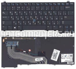 Клавиатура для ноутбука Dell latitude E5440 Series, p/n: PK130WQ3B06, черная с указателем