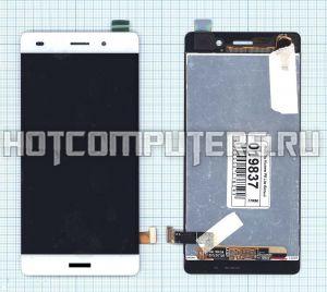 Модуль (матрица + тачскрин) для смартфона Huawei P8 Lite (ALE-L21) белый