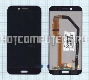 Модуль (матрица + тачскрин) для HTC 10 Evo черный, Диагональ 5.5, 2560x1440 (WQHD)