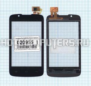 Сенсорное стекло (тачскрин) для смартфона Fly IQ436 Era Nano 3 черное