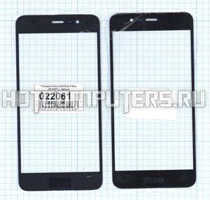 Сенсорное стекло (тачскрин) для Asus ZenFone 3 Max (ZC520TL) черное, Диагональ 5.2