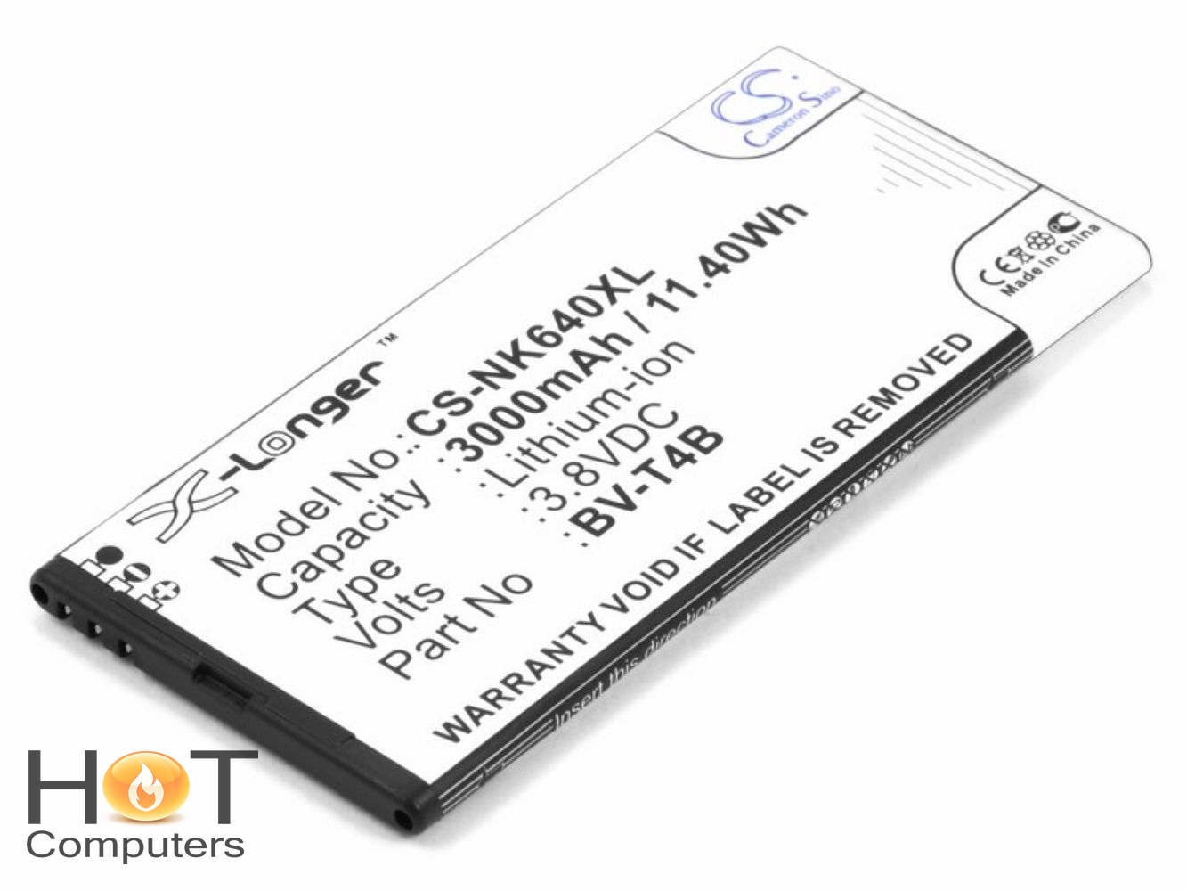 Аккумуляторная батарея для телефона Microsoft Lumia 640 XL (BV-T4B)