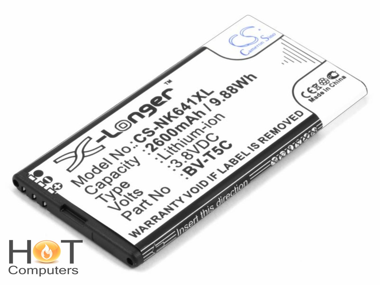 Аккумуляторная батарея для телефона Microsoft Lumia 640 (BV-T5C)
