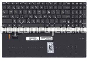 Клавиатура для ноутбука Asus ZenBook UX51 Series, коричневая без рамки