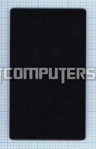 Модуль (матрица + тачскрин) для Lenovo Tab 3 TB3-850M / TB3-850F черный с рамкой