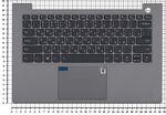 Клавиатура для ноутбука Lenovo ThinkBook 14 G2 ARE ITL Series, p/n: 5CB1B02556, 5CB1B32921, черная с серебристым топкейсом