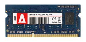 Модуль памяти Azerty 4Gb SODIMM 4Gb DDR3L 1600 2Rx8
