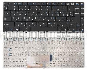 Клавиатура для ноутбука MSI CS480, N4205, FX400, CR42, CR41, CX460, U270, X420, FX420 черная, Г-образный Enter