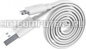 Кабель USB - Lightning Romoss CB12f-161-03 для Apple iPhone 5, 5C, 5S, 6, 6, 7 Plus (плоский, белый)