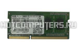 Оперативная память GeIL 4 ГБ DDR3L 1600 МГц SODIMM CL11 (GGS34GB1600C11S) SO-DIMM 1.35V