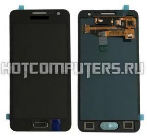 Модуль (матрица + тачскрин) для смартфона Samsung Galaxy A3 SM-A300F (TFT) черный