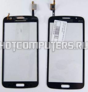 Сенсорное стекло (тачскрин) для смартфона Samsung G7102 Galaxy Grand 2/G7106 Galaxy Grand 2 Duos черное
