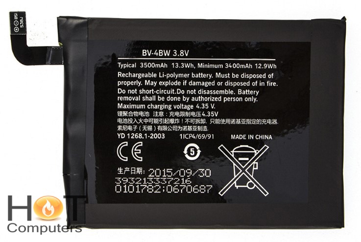 Аккумуляторная батарея BV-4BW для телефона Nokia Lumia 1520