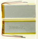 Аккумулятор Li-Pol (батарея) 3555130 3.7V Li-Pol 3000 mAh (3.5x55x130 mm)