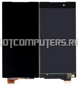 Дисплей для Sony E6853/E6833 (Z5 Premium/Z5 Premium Dual) в сборе с тачскрином (черный) матрица, Premium
