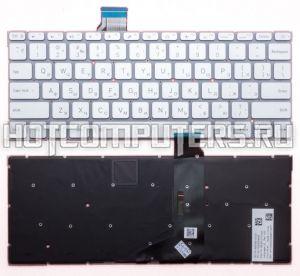 Клавиатура для ноутбука Xiaomi Mi Air 12.5 серебристая с подсветкой