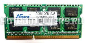 Модуль памяти SSZ3128M8-eaeef для ноутбука DDR3 Memory SO-DIMM 204pin PC3-8500S 1066MHz 2GB (OEM)