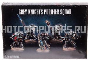 Вархаммер 40k. Отряд Зачистки Серых Рыцарей (Warhammer 40.000. Grey Knights Purifier Squad)