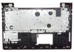 Клавиатура для ноутбука Lenovo IdeaPad 700-17ISK Series, p/n: 1KAHZZ7007P, 460.07c04.0003, черная с серебристым топкейсом и с подсветкой