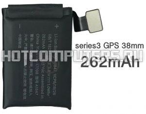 Аккумуляторная батарея A1847 для часов Apple Watch 3 S3 (Series 3) GPS (38 mm)