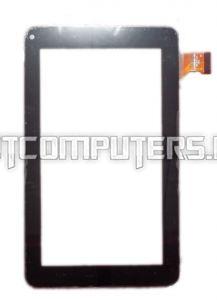 Сенсорное стекло (тачскрин) CZY6329X01-FPC для планшета Supra M713G, M721G черный