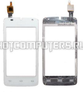 Сенсорное стекло (тачскрин) для смартфона Philips Xenium W536 белый
