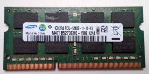 Модуль памяти Samsung 4Gb SODIMM 2Rx8 PC3L-12800S