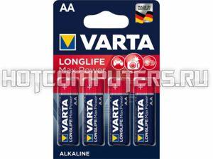 Батарейки пальчиковые VARTA LR6 (AA) LongLife Max Power (4 шт)