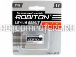 Батарейка литиевая Robiton Lithium Profi, 3V (CR2, RCR2)