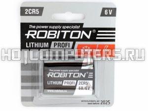 Батарейка литиевая Robiton Lithium Profi 2CR5, DL245 (6V)