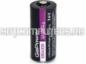 Батарейка GoPower ER14335, LS14335, 2/3 AA (Li-SOCI2, 1650mAh)