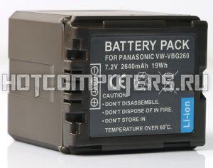 Аккумуляторная батарея VW-VBG260 для видеокамеры Panasonic HDC-HS100, HDC-SD100, HDC-HS9, HDC-SD9, SDR-H280, SDR-H60, 7.2V 2640mAh