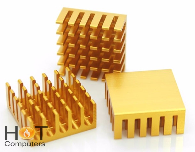 Аллюминиевый радиатор 22x22x10 мм