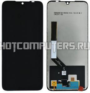 Модуль (матрица + тачскрин) для смартфона Xiaomi Redmi Note 7 черный, Premium