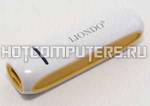 Внешний аккумулятор Liondo L3 2000mAh белый с желтым