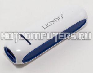 Внешний аккумулятор Liondo L3 2000mAh белый с синим