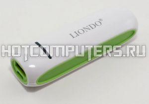 Внешний аккумулятор Liondo L3 2000mAh белый с зеленым
