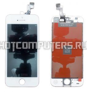 Модуль (матрица + тачскрин) для смартфона Apple iPhone 5S, SE белый -, Premium