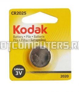 Батарейка литиевая Kodak CR2025 дисковая 3V