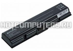 Аккумуляторная батарея усиленная Pitatel PA3534U, PA3535U, PA3533U для ноутбука Toshiba A200, A210, A215, A300, A350, L300, A500, L200, L300, L450, L500, L550, M200 Serues, p/n: CS-TOA210NB, PA3533U-1BAS 10.8V (6800mAh)